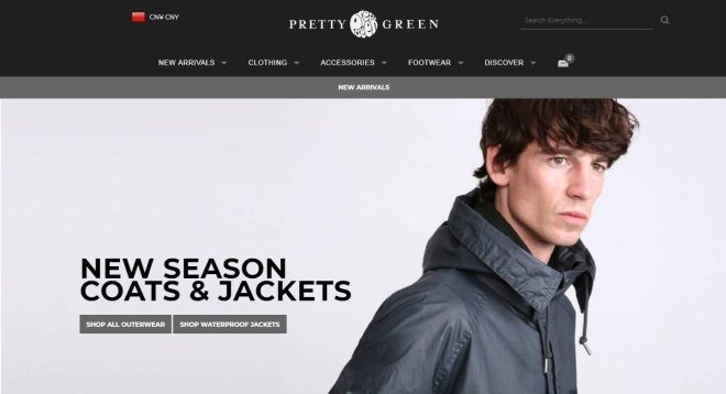 Ӣ򸻺Mike AshleyչװƷPretty Green